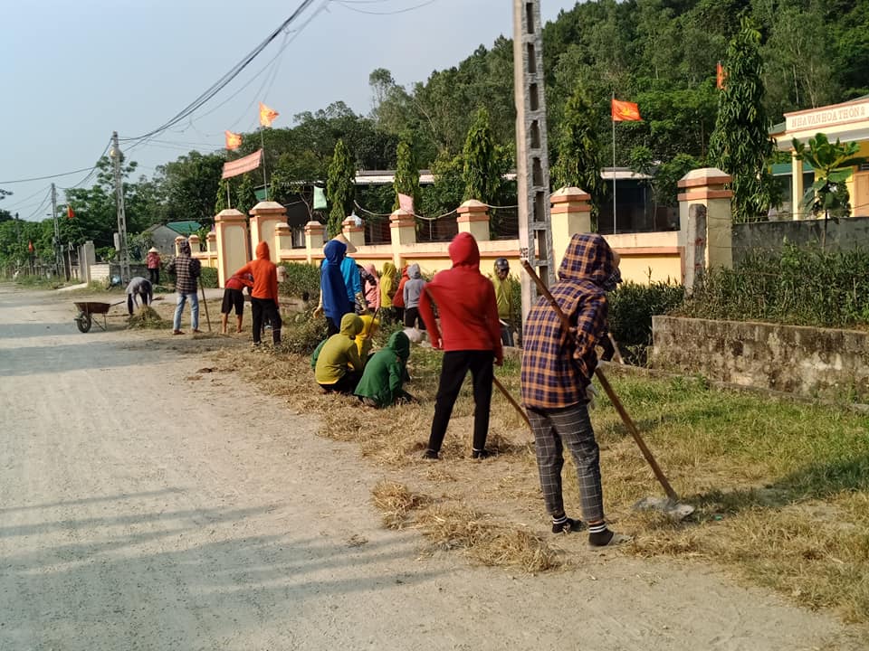 MỘT SỐ HÌNH ẢNH TRONG PHONG TRÀO XÂY DỰNG NTM CỦA ĐOÀN TNCS HỒ CHÍ MINH XÃ XUÂN LĨNH, NGHI XUÂN